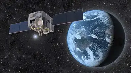 Space models - Electrospray colloid electric propulsion